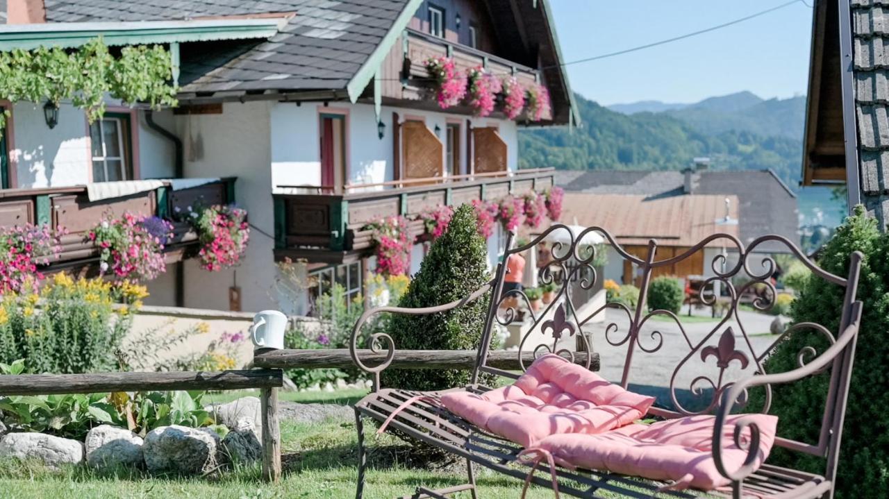 ザンクト・ギルゲン Archehof Eislbauer - Bauernhof Fuer Die Seele!ヴィラ エクステリア 写真